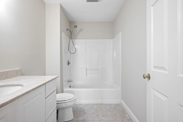 17 Arrowhead Ln, Westborough, MA 01581 - full bathroom featuring vanity, tub / shower combination, and tile patterned flooring