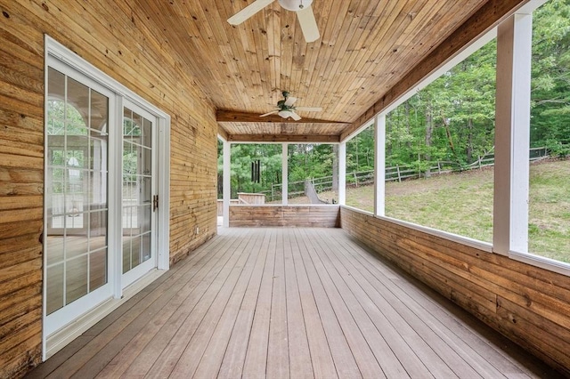 17 Arrowhead Ln, Westborough, MA 01581 - deck with ceiling fan and a yard