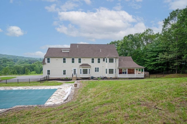 17 Arrowhead Ln, Westborough, MA 01581 - rear view of property featuring a patio area and a forest view