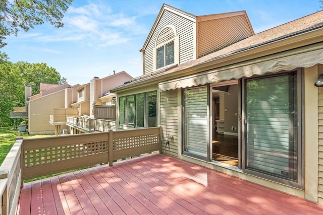7 Wainwright Rd Unit 55, Winchester, MA 01890 - view of wooden terrace