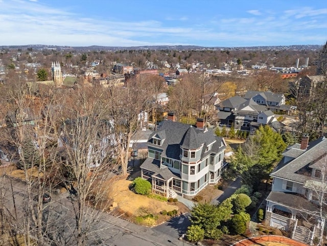 birds eye view of property featuring a residential view