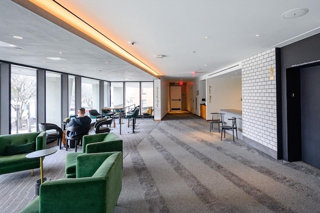 view of community lobby