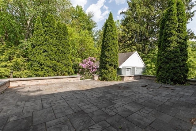 6 Willow St, Wellesley, MA 02481 - view of patio