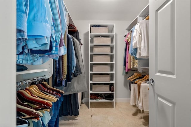 127 Shade St, Lexington, MA 02421 - spacious closet with tile patterned floors
