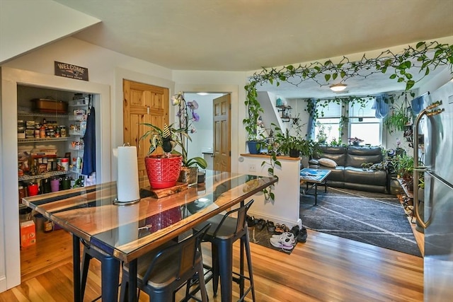 18 Emerald Ave, Webster, MA 01570 - dining space with wood finished floors