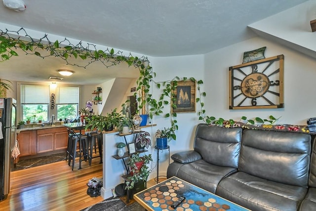 18 Emerald Ave, Webster, MA 01570 - living room featuring dark wood finished floors