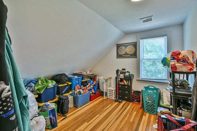 18 Emerald Ave, Webster, MA 01570 - additional living space with wood finished floors and lofted ceiling