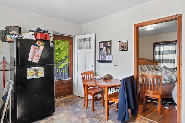 view of dining area