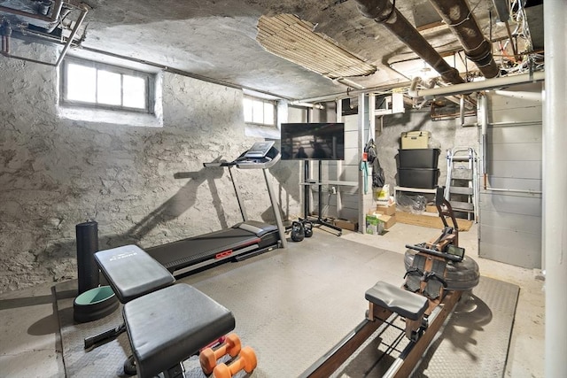 49 Prince St Unit 2, Boston, MA 02130 - view of workout area