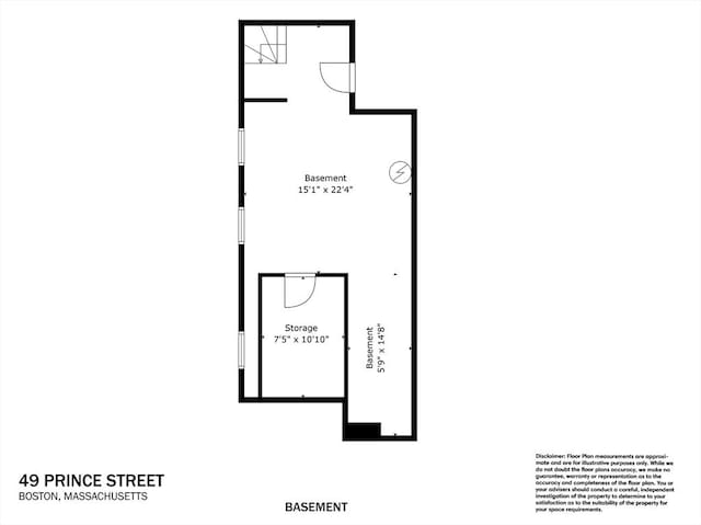 49 Prince St Unit 2, Boston, MA 02130 - room layout