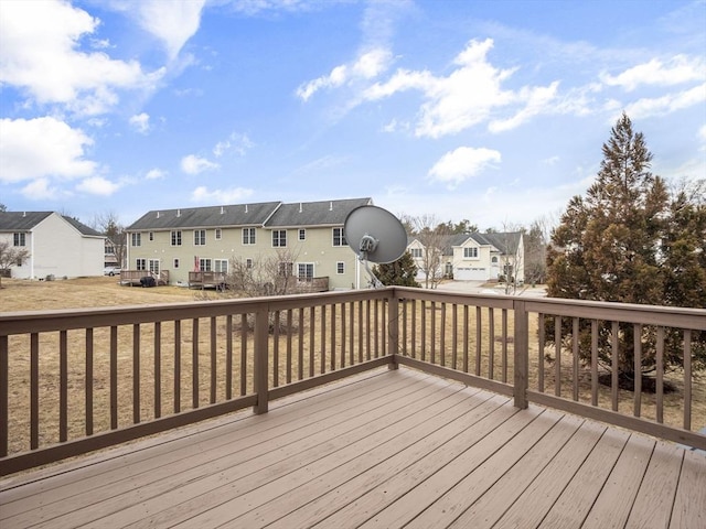 36 Knowlton Cir Unit 36, Upton, MA 01568 - wooden terrace with a residential view