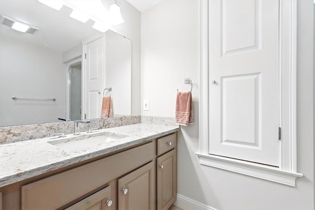 11 High Pine Cir Unit 11, Wilbraham, MA 01095 - bathroom featuring vanity and baseboards
