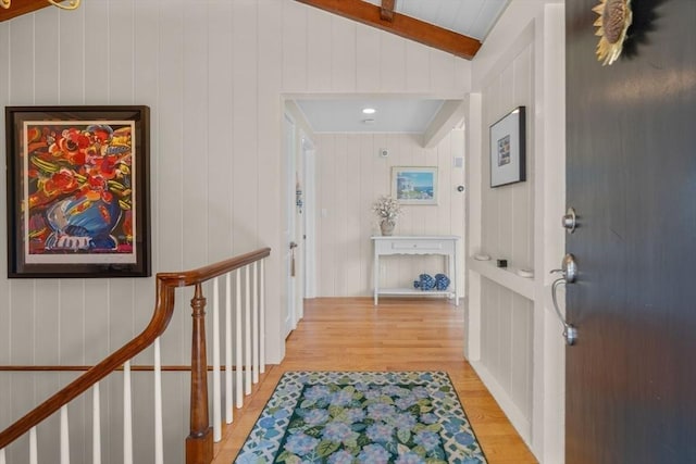 160 Waterway, Mashpee, MA 02649 - hall with light wood finished floors