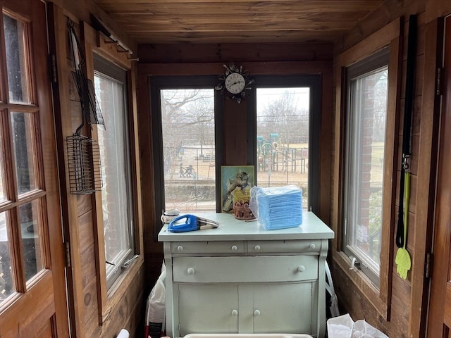 sunroom featuring healthy amount of natural light