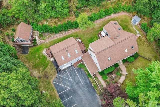 525 Thurston St, Wrentham, MA 02093 - drone / aerial view