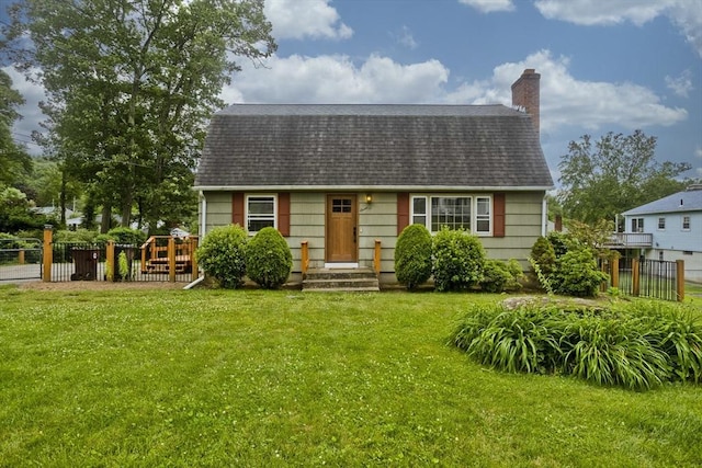7 Summit Dr, Westfield, MA 01085 - colonial inspired home featuring roof with shingles, a chimney, a playground, and entry steps