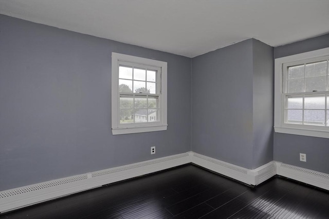 7 Summit Dr, Westfield, MA 01085 - empty room featuring dark wood-style floors and baseboards