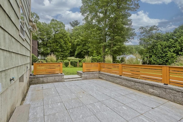 7 Summit Dr, Westfield, MA 01085 - view of patio featuring view of wooded area