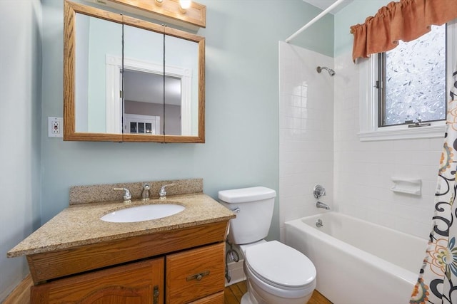 2 Howard St, Braintree, MA 02184 - bathroom with vanity and shower / bath combination with curtain