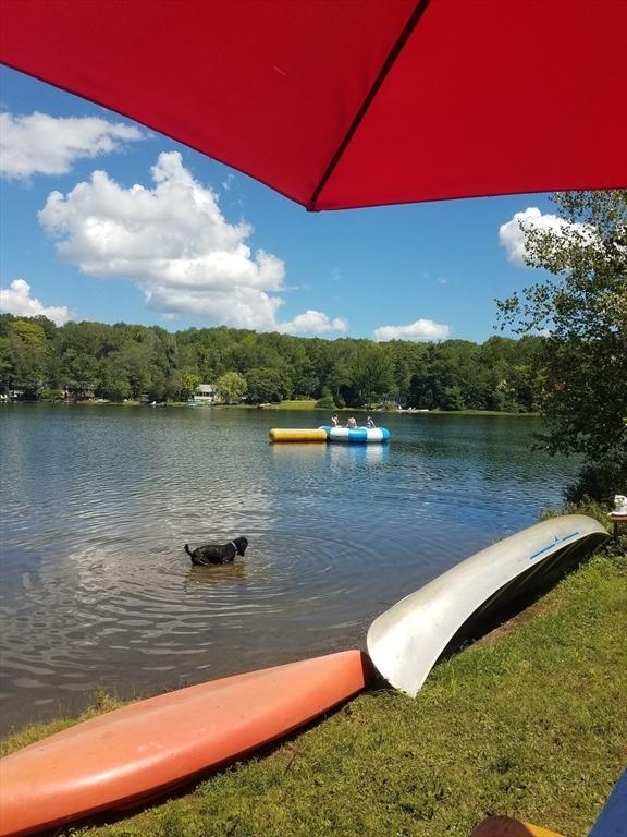 18 W Shore Dr, Goshen, MA 01032 - water view with a heavily wooded area