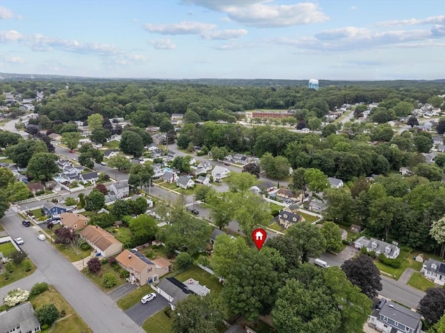 10 Jefferson St, Lawrence, MA 01843 - aerial perspective of suburban area