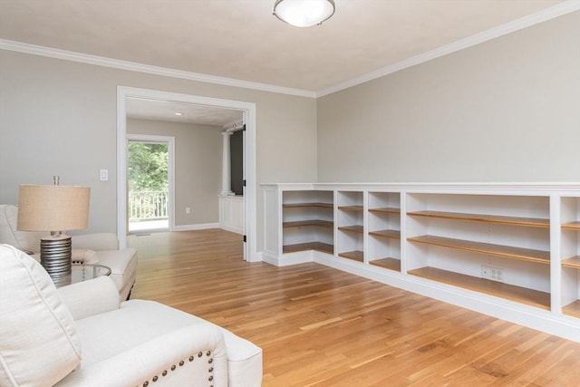 3 Integrity Way, Groton, MA 01450 - living room with light wood-style flooring and crown molding