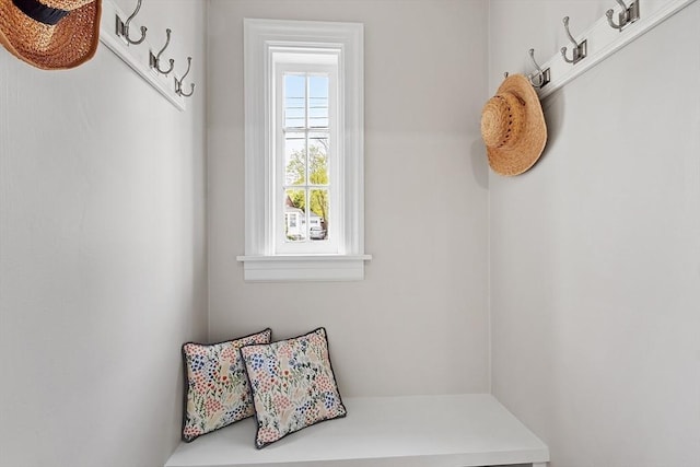 view of mudroom