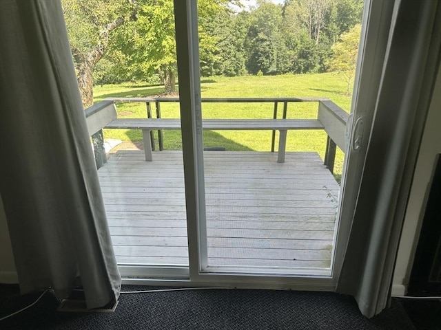 view of doorway