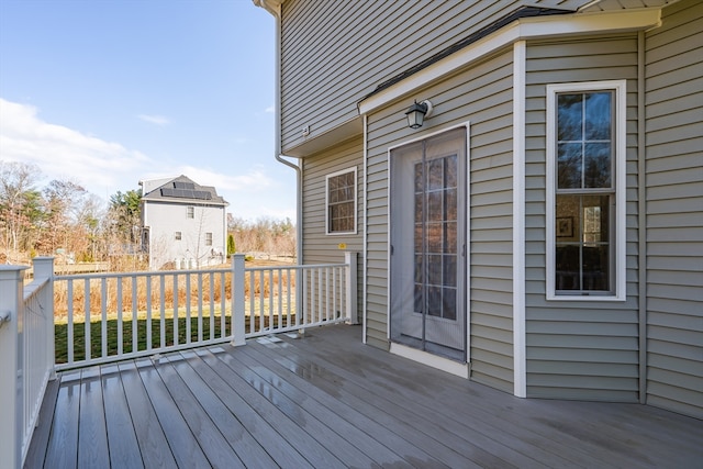 view of deck