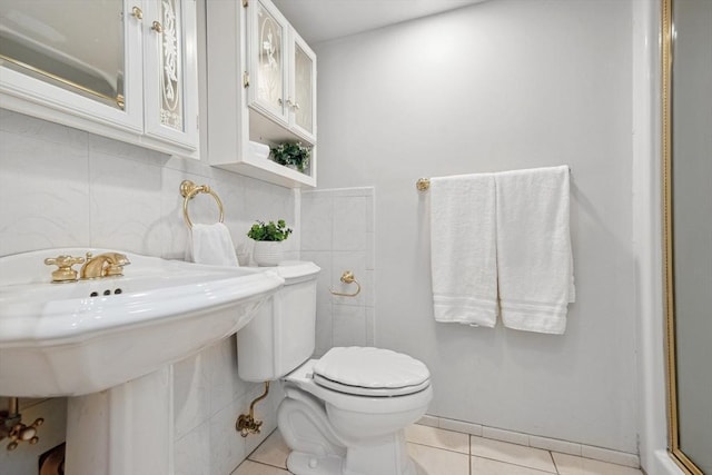 51 Nottingham Rd Unit 51, Grafton, MA 01519 - bathroom featuring tile patterned flooring and a shower with door