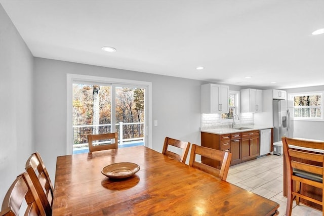 531 Old N Rd, Worthington, MA 01098 - dining room featuring recessed lighting