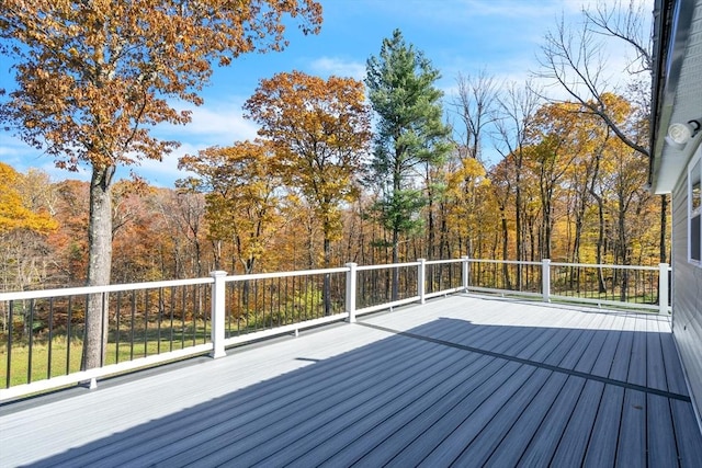 531 Old N Rd, Worthington, MA 01098 - view of deck