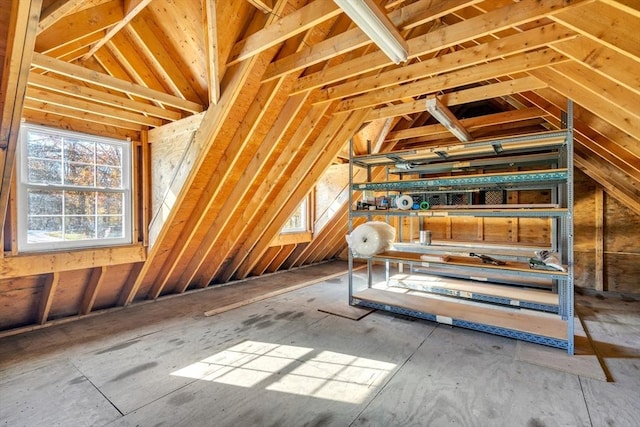 531 Old N Rd, Worthington, MA 01098 - view of unfinished attic