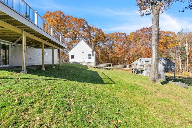 531 Old N Rd, Worthington, MA 01098 - view of yard