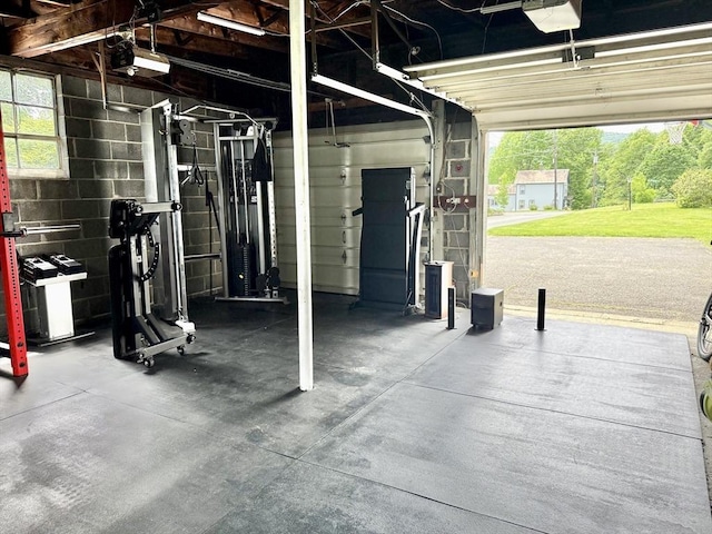 12 Wellington St, Buckland, MA 01370 - garage with a garage door opener