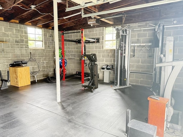 12 Wellington St, Buckland, MA 01370 - below grade area with concrete block wall