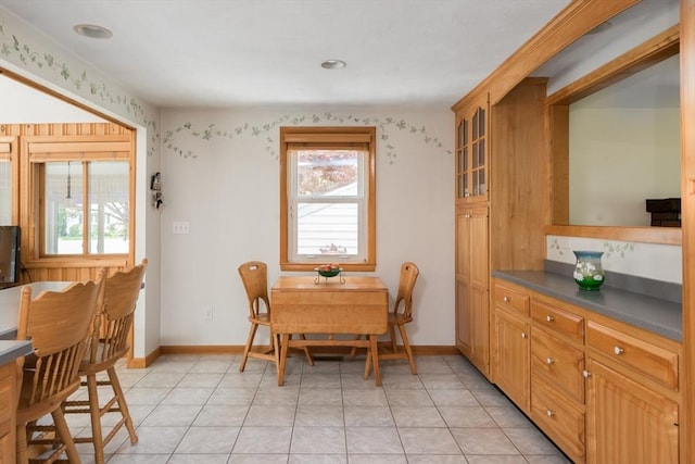 221 Andrew Ln, Hanson, MA 02341 - dining room featuring light tile patterned floors