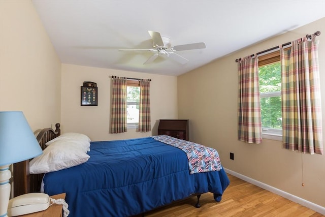 221 Andrew Ln, Hanson, MA 02341 - bedroom with light wood finished floors and ceiling fan