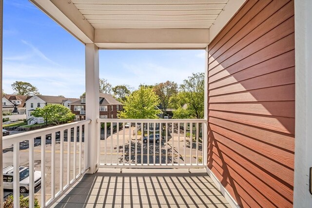 966 Hyde Park Ave Unit 301, Boston, MA 02136 - balcony with a residential view