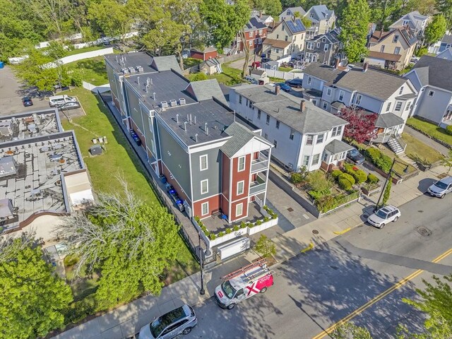 966 Hyde Park Ave Unit 301, Boston, MA 02136 - aerial perspective of suburban area