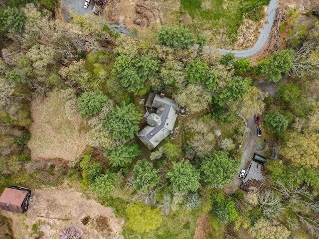 aerial view of property's location