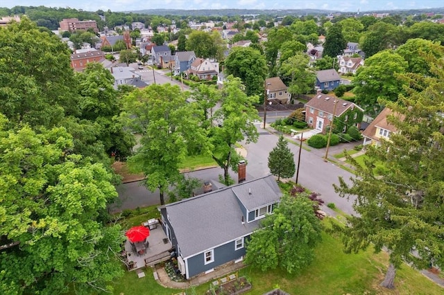 61 Fiske Ave, Waltham, MA 02453 - aerial overview of property's location with nearby suburban area