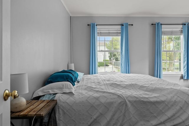 12 Callender Ave, Newport, RI 02840 - bedroom with crown molding and multiple windows