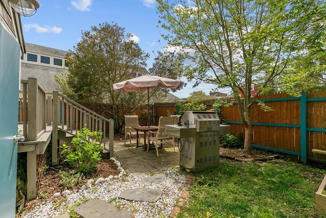 12 Callender Ave, Newport, RI 02840 - fenced backyard featuring a patio