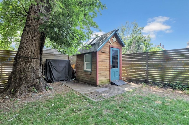 17 Teel St Unit 1, Arlington, MA 02474 - view of shed featuring a fenced backyard