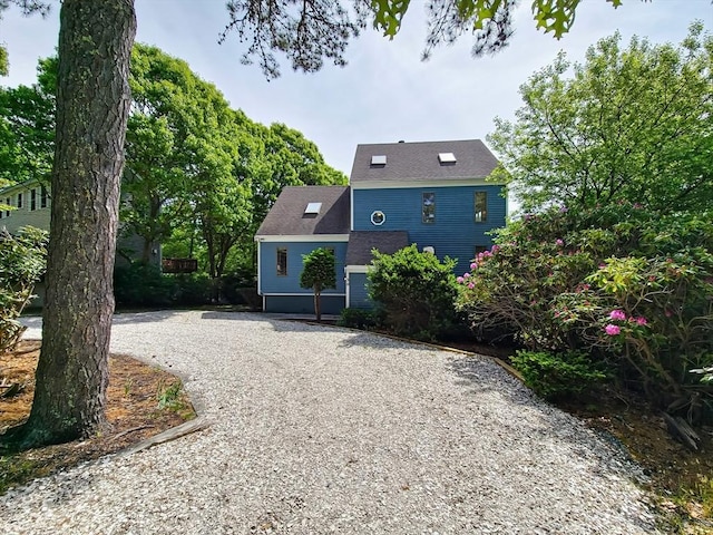30 Norris Path, Falmouth, MA 02536 - view of front of house with driveway
