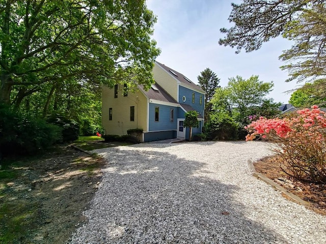 30 Norris Path, Falmouth, MA 02536 - back of house with driveway