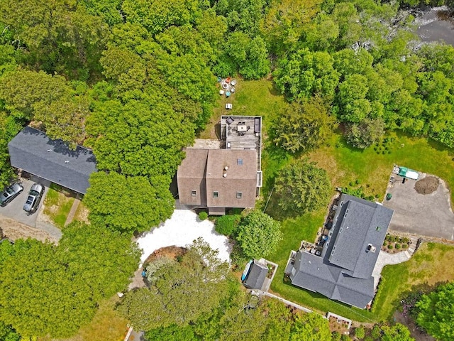 30 Norris Path, Falmouth, MA 02536 - aerial view of property and surrounding area
