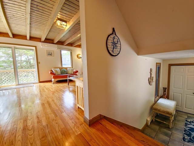 30 Norris Path, Falmouth, MA 02536 - hall with light wood-style flooring and baseboards