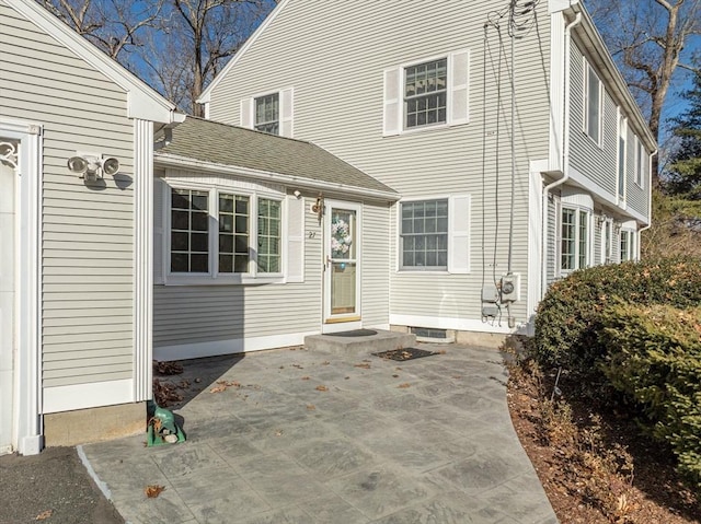 exterior space featuring a patio